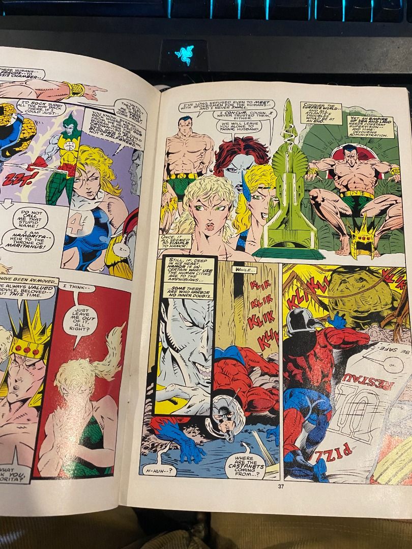 Marvel Comics: Fantastic Four Unlimited #6 .1993. (Category: Comics & Manga) located in Paranaque City. Submitted by jeremy360 (Listing ID 1276250697, Image 3). Description: RFS: Need Funds Item: In good condition with some wear and tear.