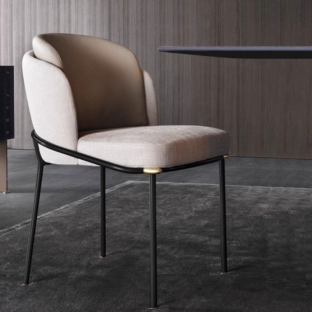 Minotti fil noir deals dining chair price