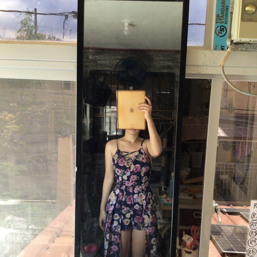 Dress with romper sales underneath