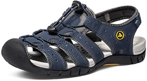 Mens closed hotsell toe flip flops