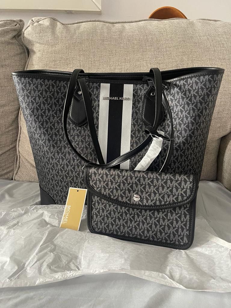 Michael kors eva tote bag clearance
