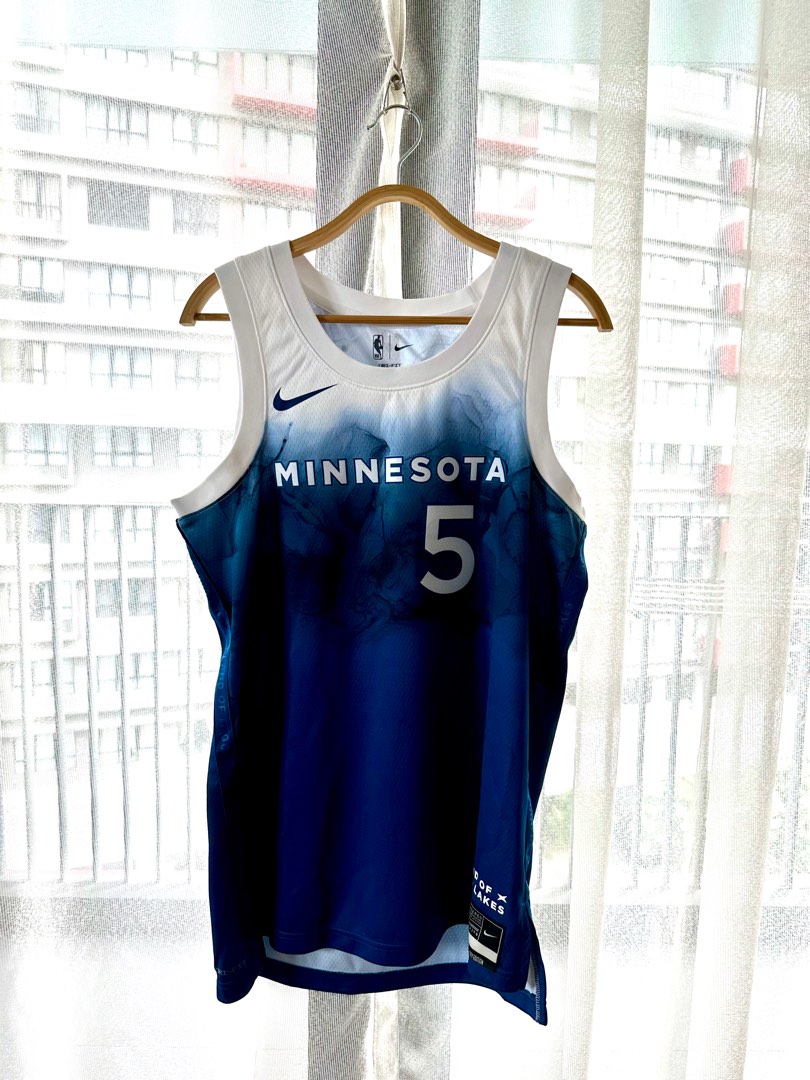 Minnesota Timberwolves 23-24 City Edition Swingman Jersey, Men's Fashion, Activewear on Carousell