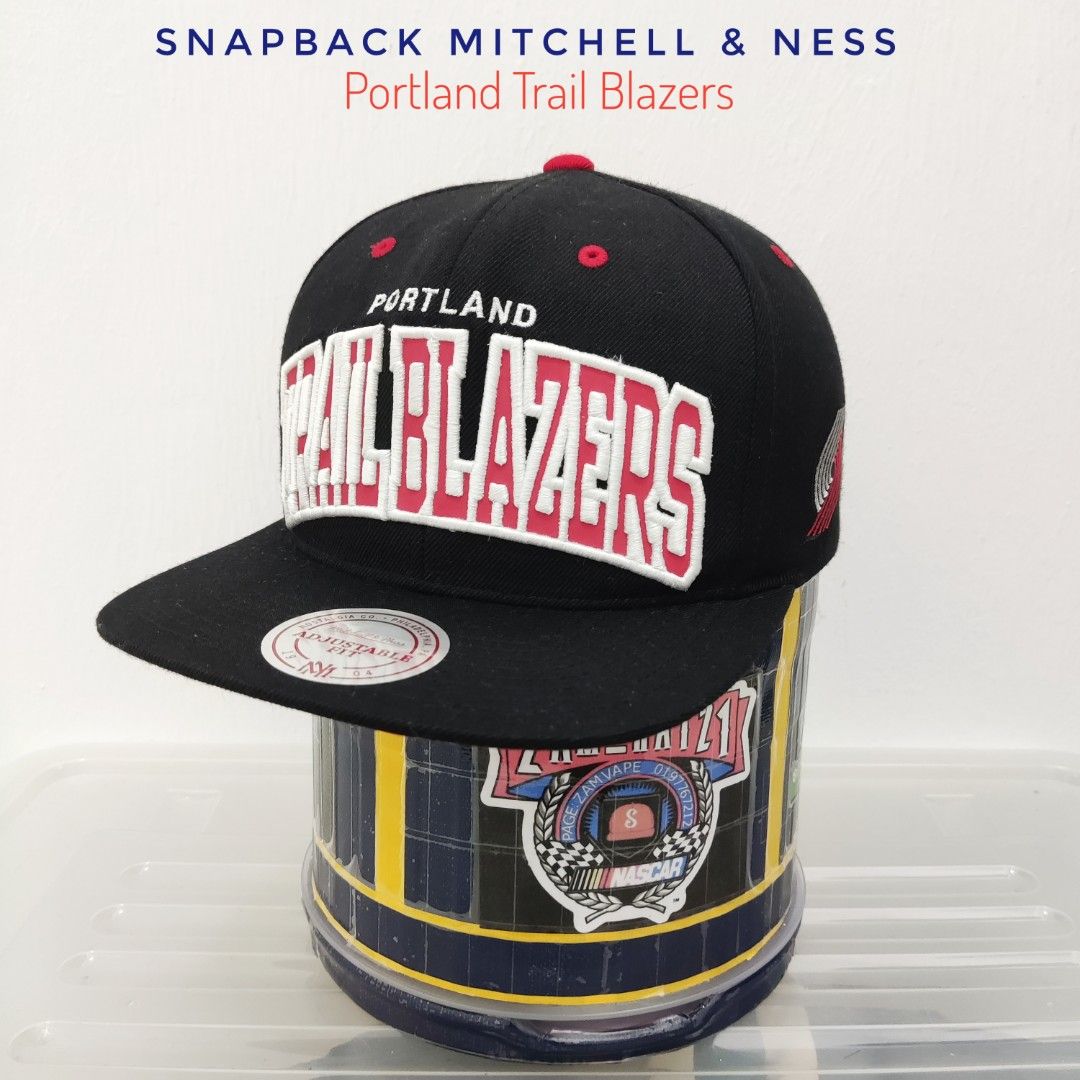 Mitchell Ness Snapback Portland Trail Blazers Cap Men s Fashion