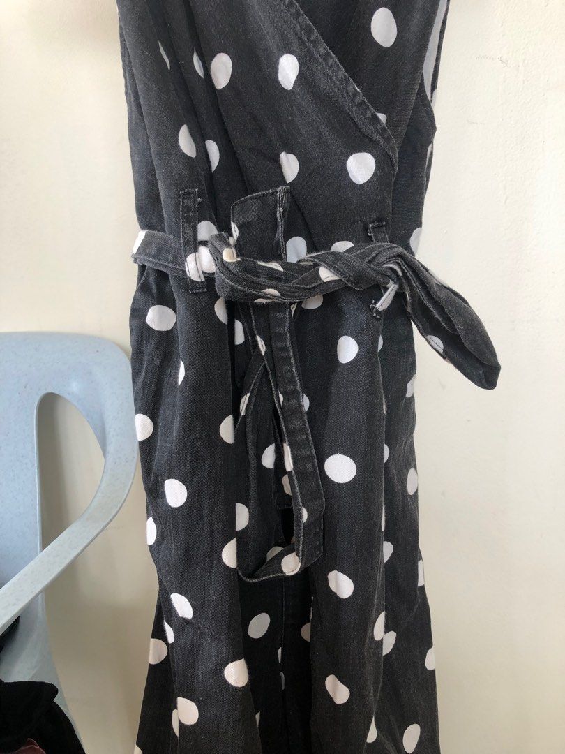 Monki polka dot jumpsuit on sale