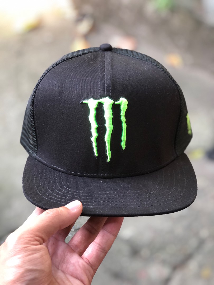 Monster energy trucker hat discount