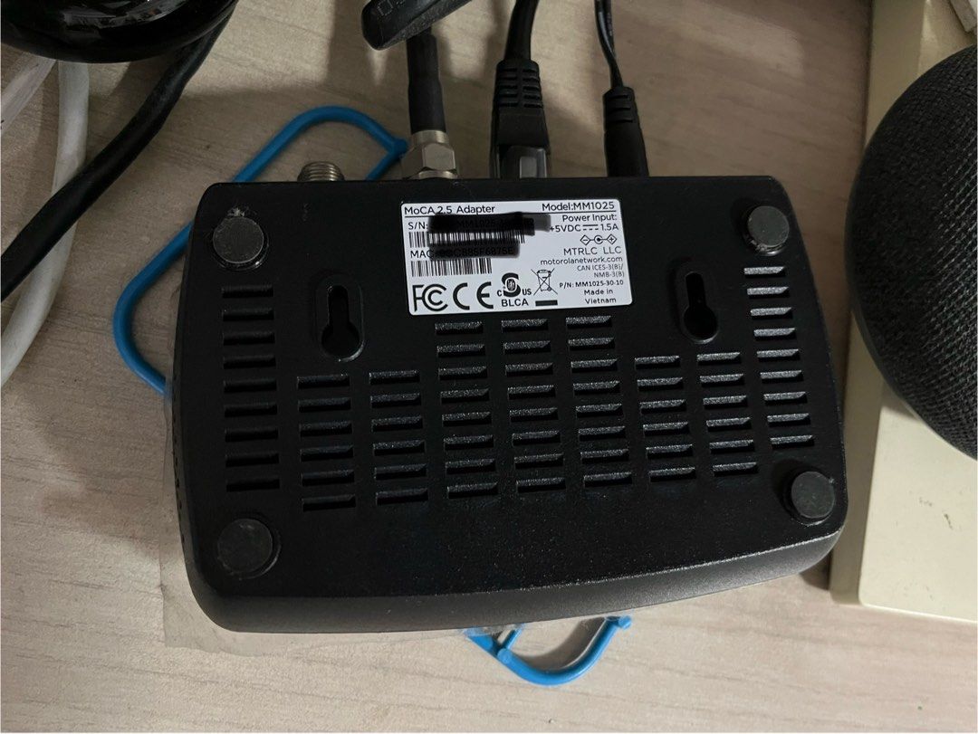 Motorola moca 2 5 gbps adapter 1 pair computers tech parts