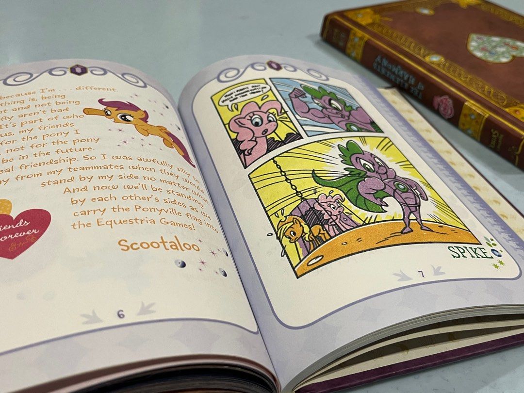 My Little Pony Books (hardcover), Hobbies & Toys, Books & Magazines ...