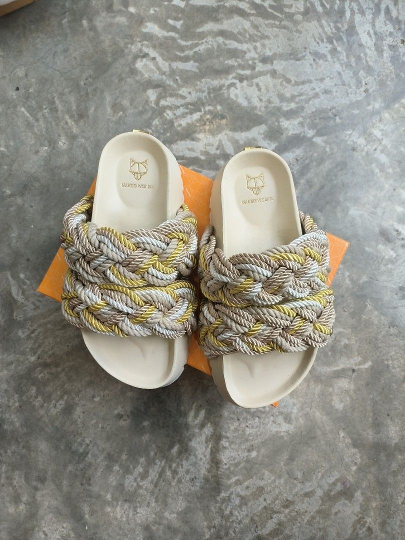 Chunky rope clearance sandals