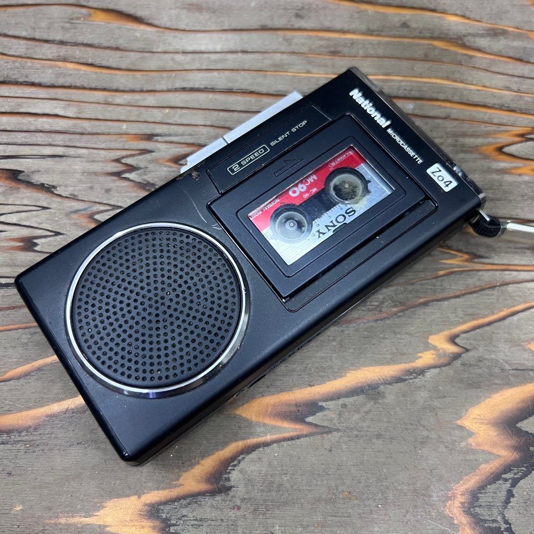 National Panasonic Microcasette Recorder RNZ04 Japan Surplus, Audio