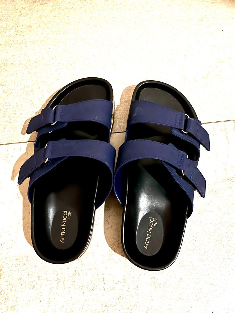 Next navy 2025 blue sandals