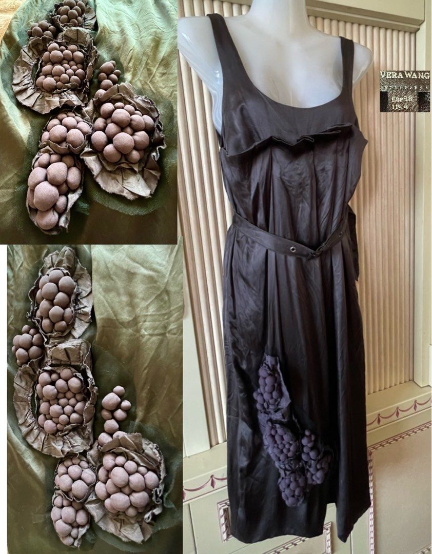 Vera wang silk dress outlet