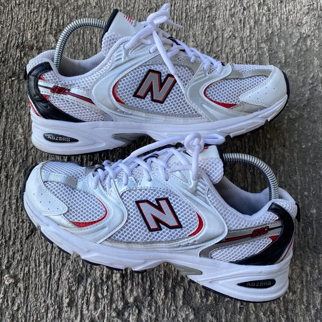 New balance 530 grey red deals
