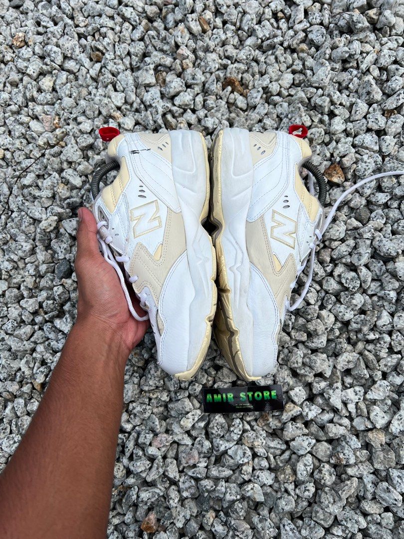 New balance shop 608 white cream