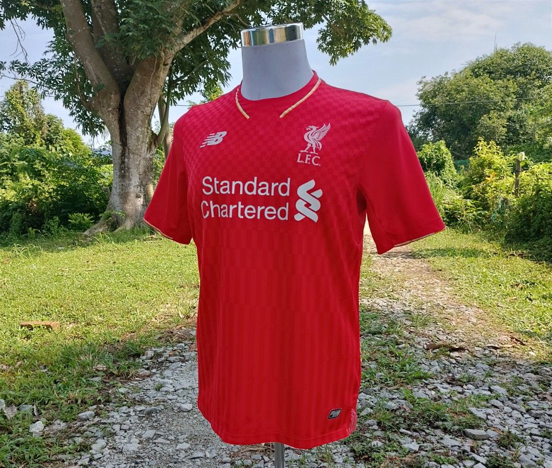 NEW BALANCE Liverpool Home 2015 2016 Jersey Jersi LFC BPL Men s