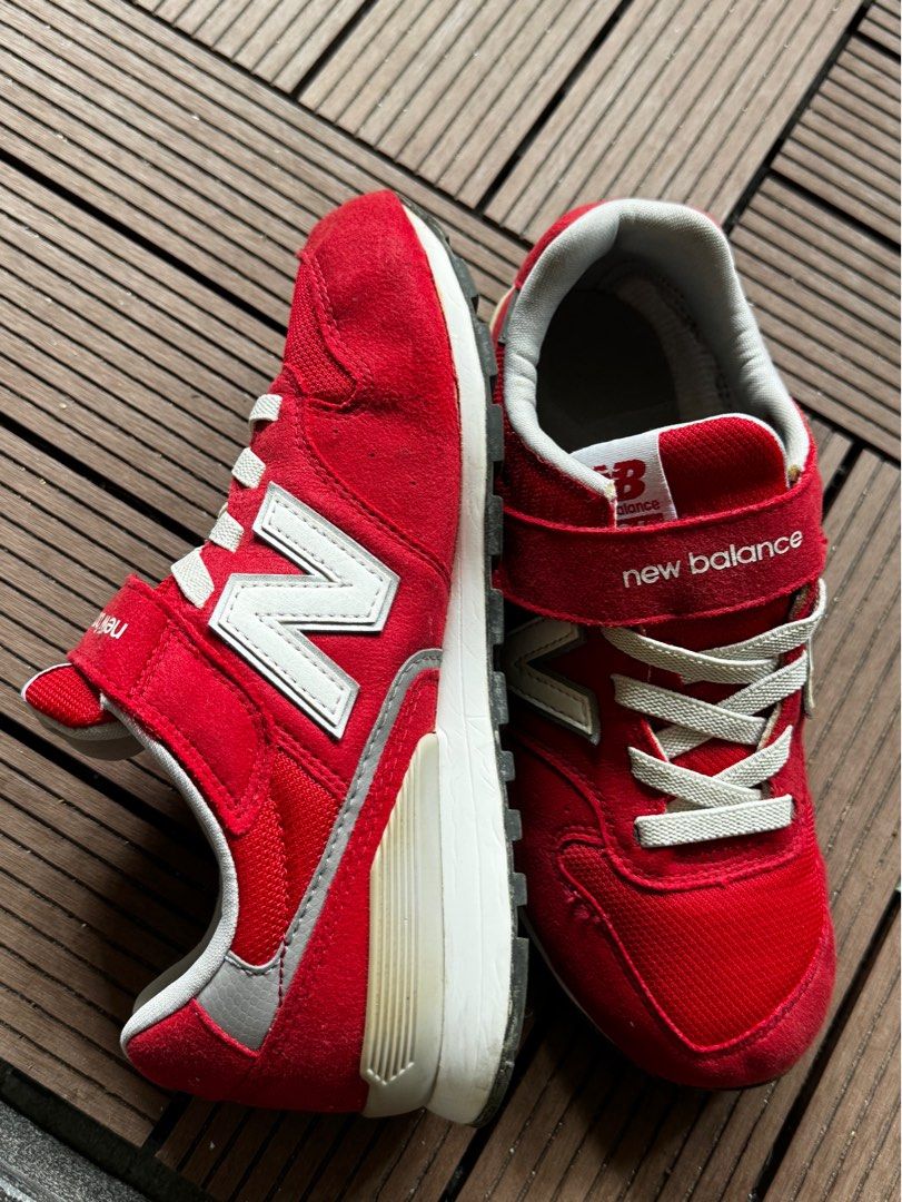 All red new balance shoes cheap