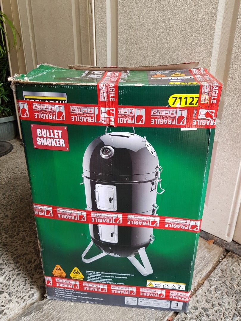 New Coolabah Heavy Steel Bullet Smoker Premium, high gloss, enamel