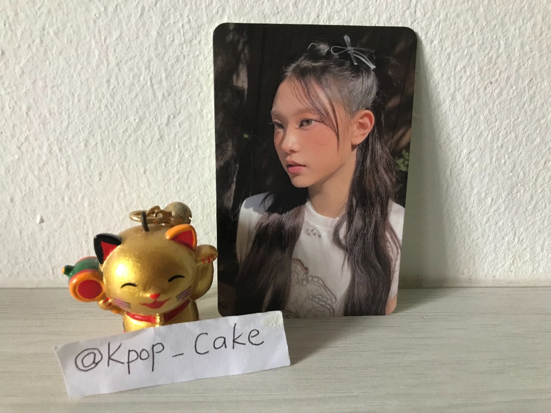 NewJeans 뉴진스 2024 SEASON'S GREETINGS [HAERIN] PHOTOCARD PC, Hobbies & Toys, Collectibles