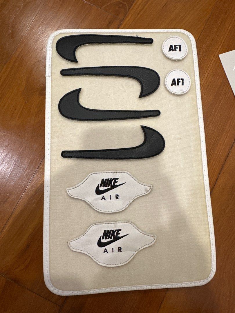 Nike Air Force 1 1 1 Velcro pack and stickers