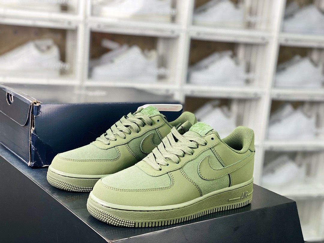 Nike Air Force 1 Low Premium Oil Green