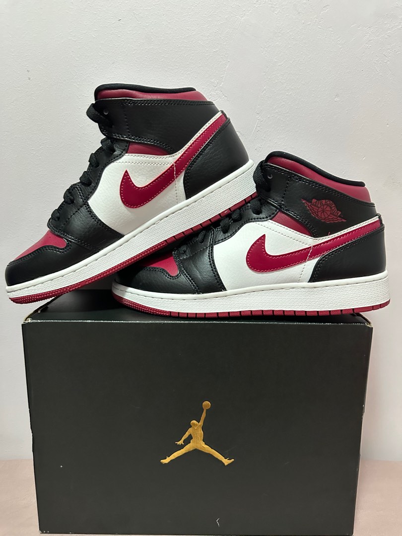 Nike Air Jordan 1 Mid Women s Fashion Footwear Sneakers on