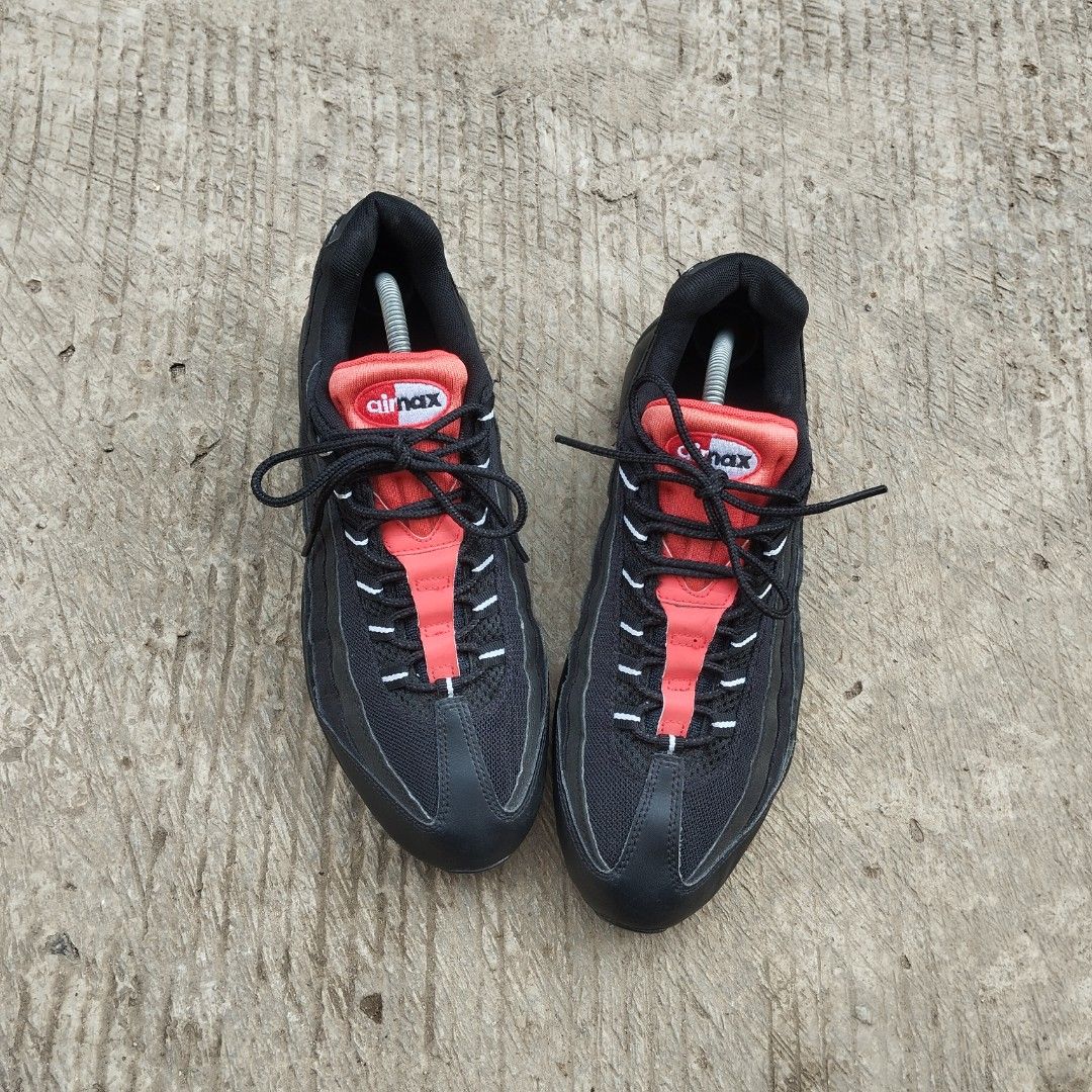 Nike air max top 95 - black/challenge red