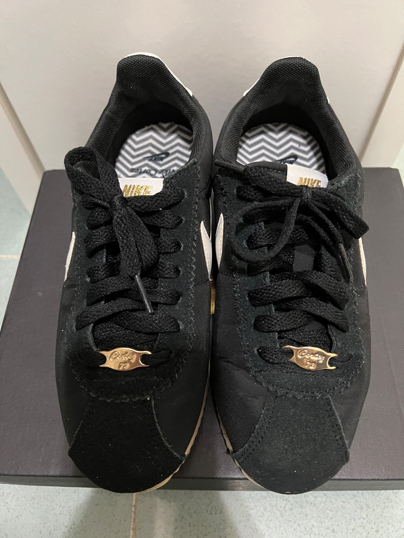 nike cortez xlv black