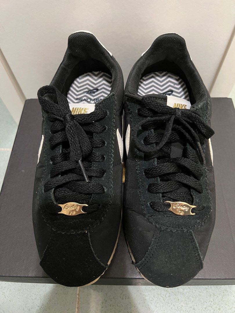 Nike cortez xlv black top