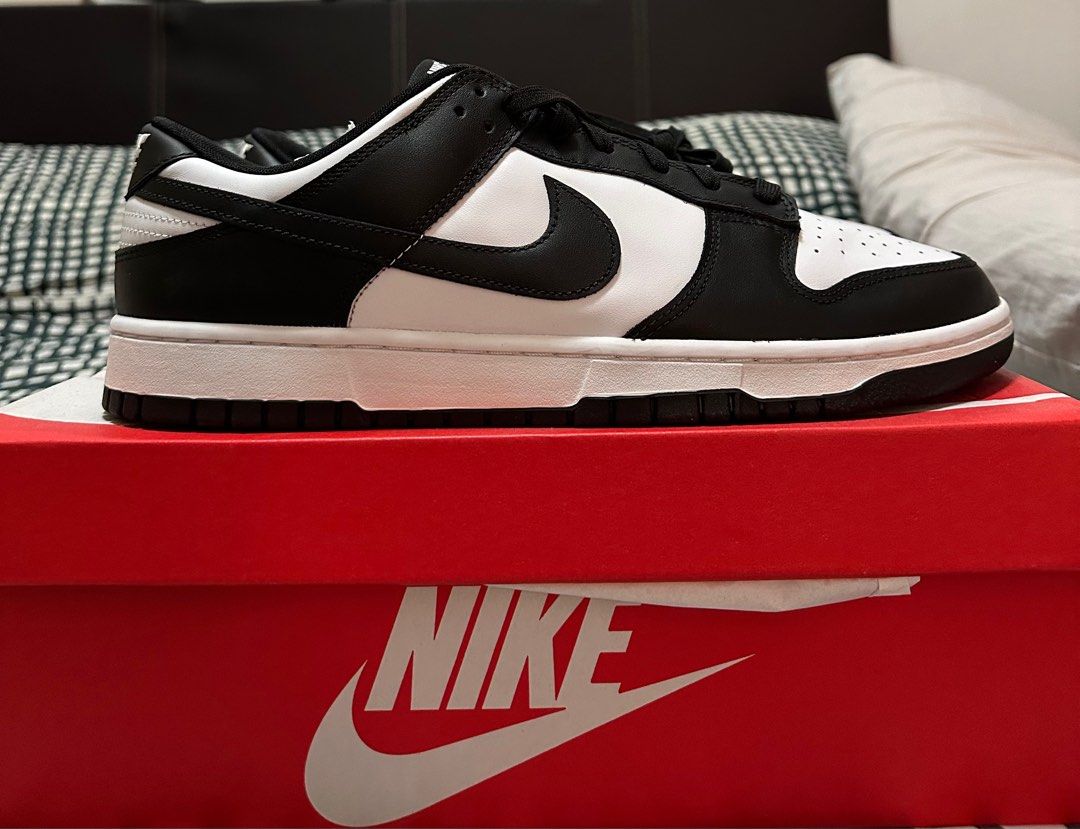 Nike Dunk Low Black White Panda, Men's Fashion, Footwear, Sneakers on  Carousell