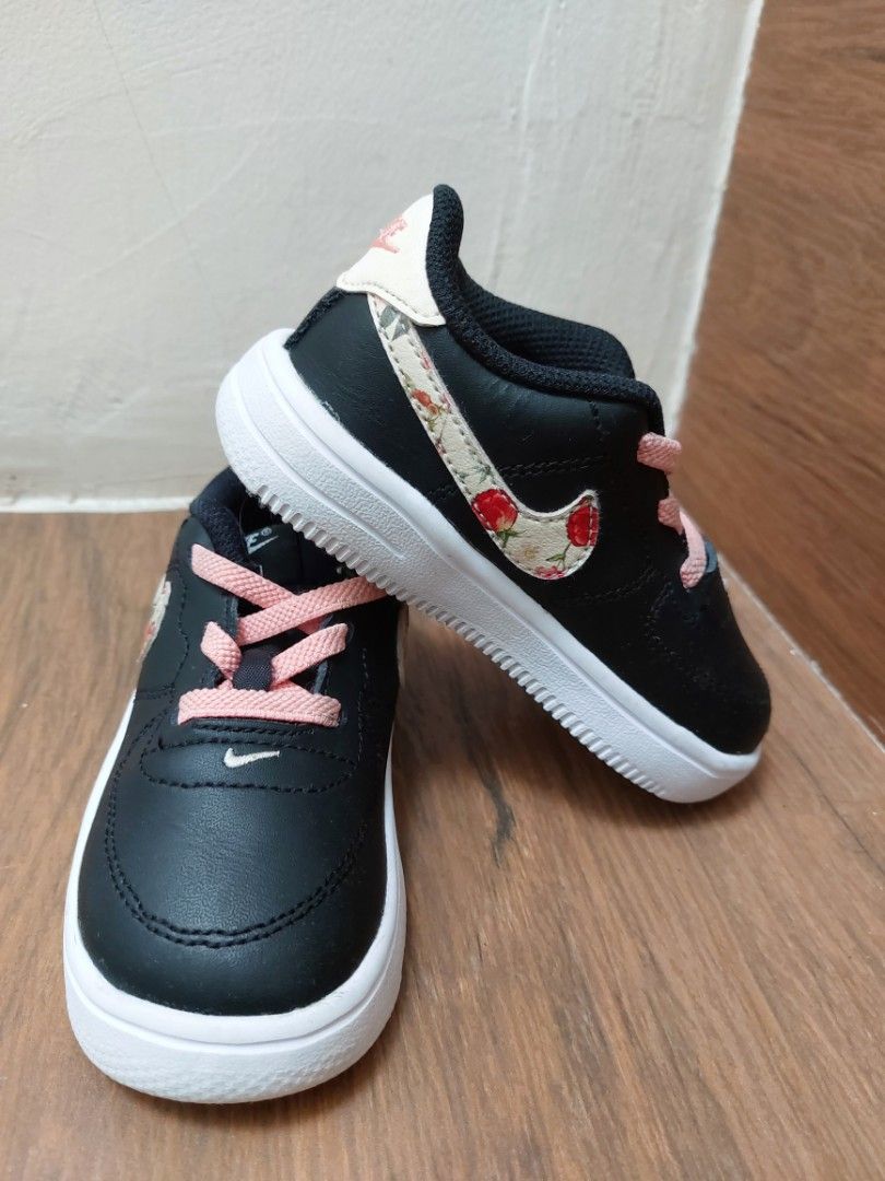 Nike Force 1 18 VF Black Pale Ivory Pink
