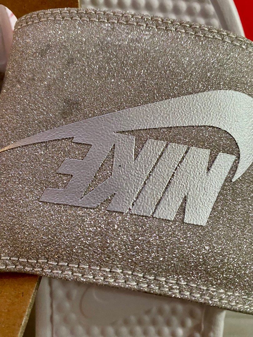 Nike slides glitter outlet