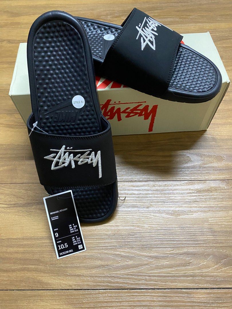 nike stussy slippers