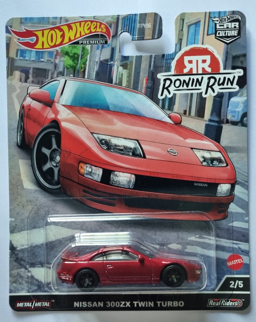 Hot Wheels Ronin Run Nissan 300ZX Twin Turbo 2 5 Hobbies Toys