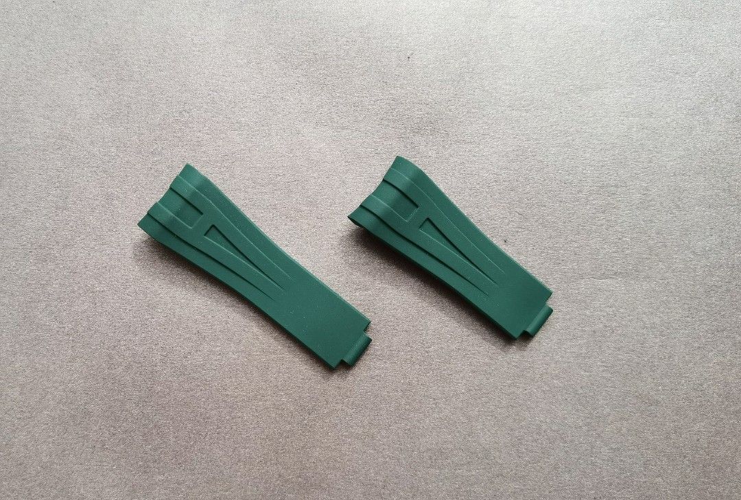 Original rolex hot sale rubber strap
