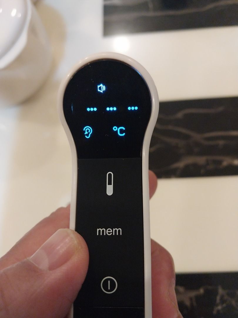 Pangao Forehead and Ear Infrared Digital Thermometer, Health