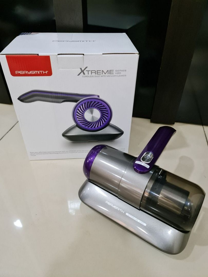 PerySmith Cordless Dust Mite Vacuum Cleaner XTREME Series V20, TV