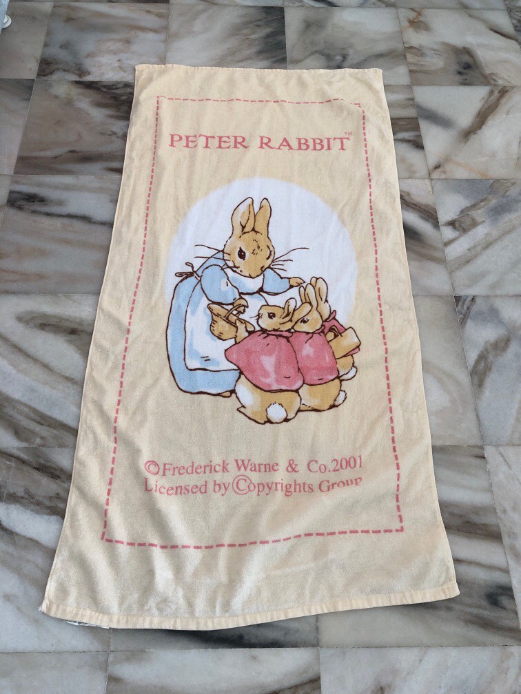 Peter rabbit bath new arrivals towel