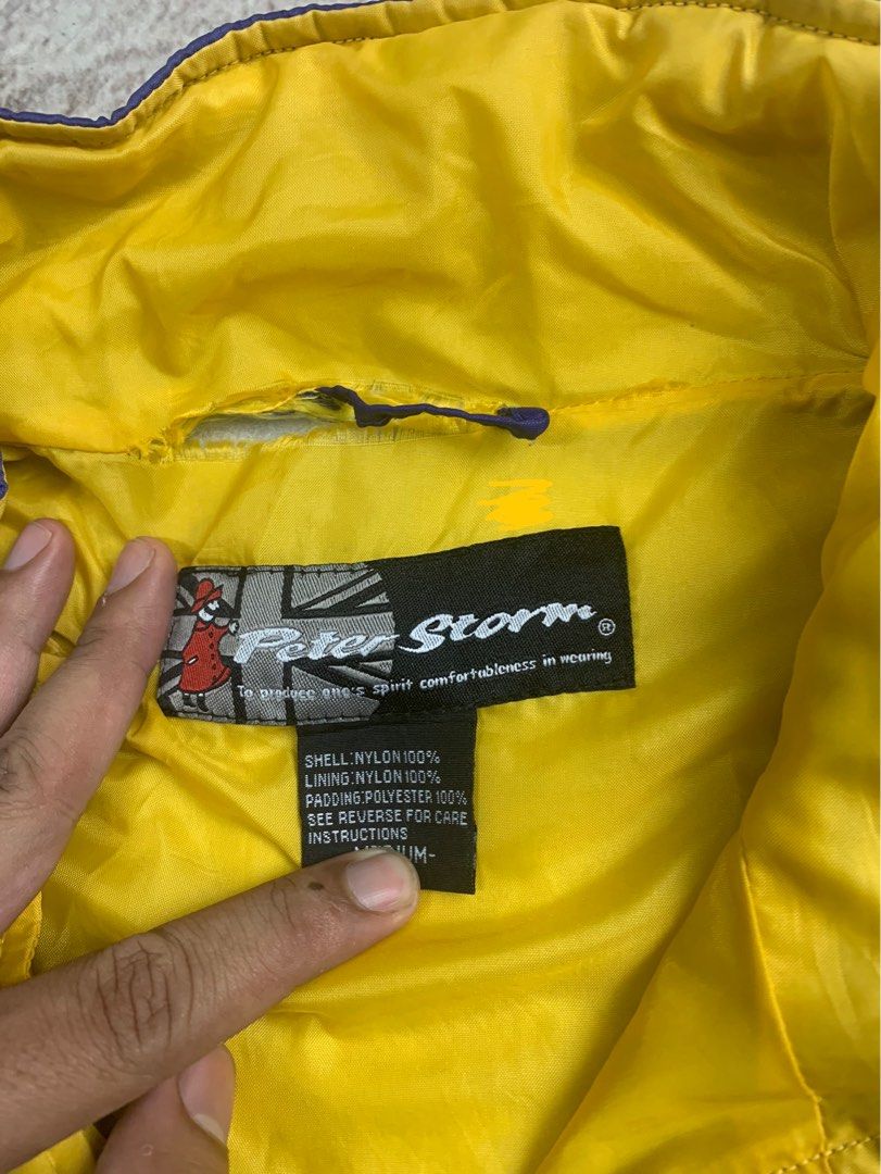 Peter storm yellow jacket online