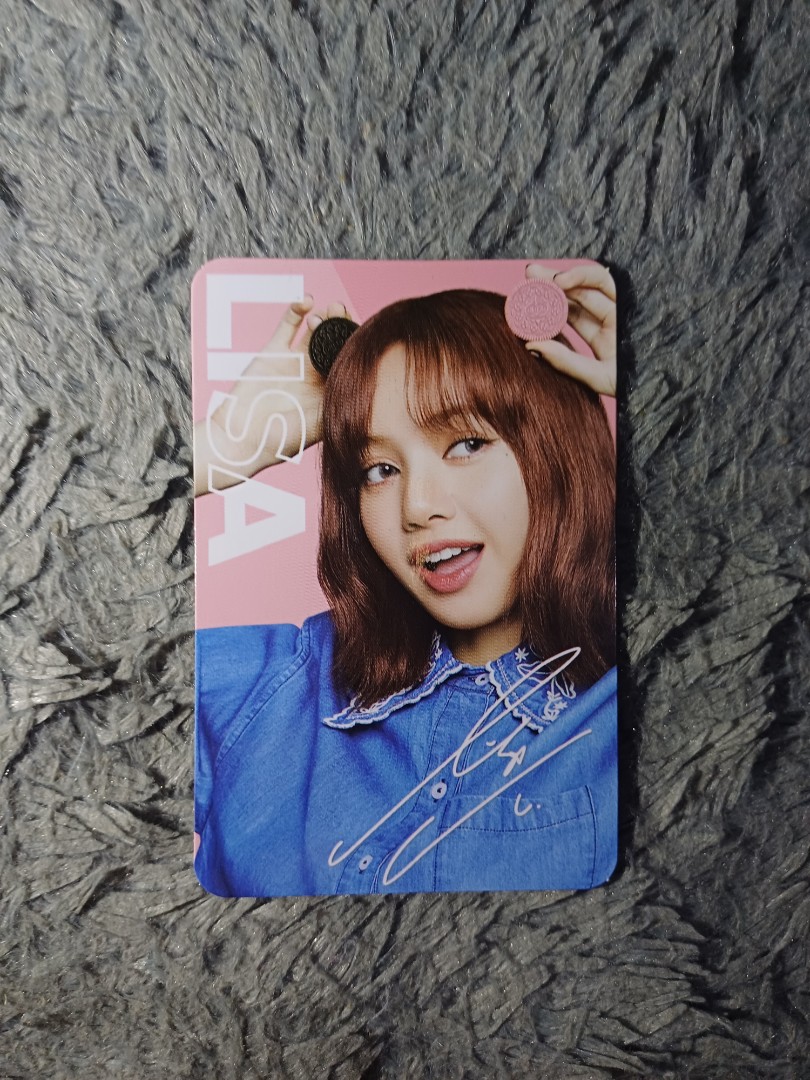 Photocard Blackpink X Oreo Original 100 K Wave Di Carousell 