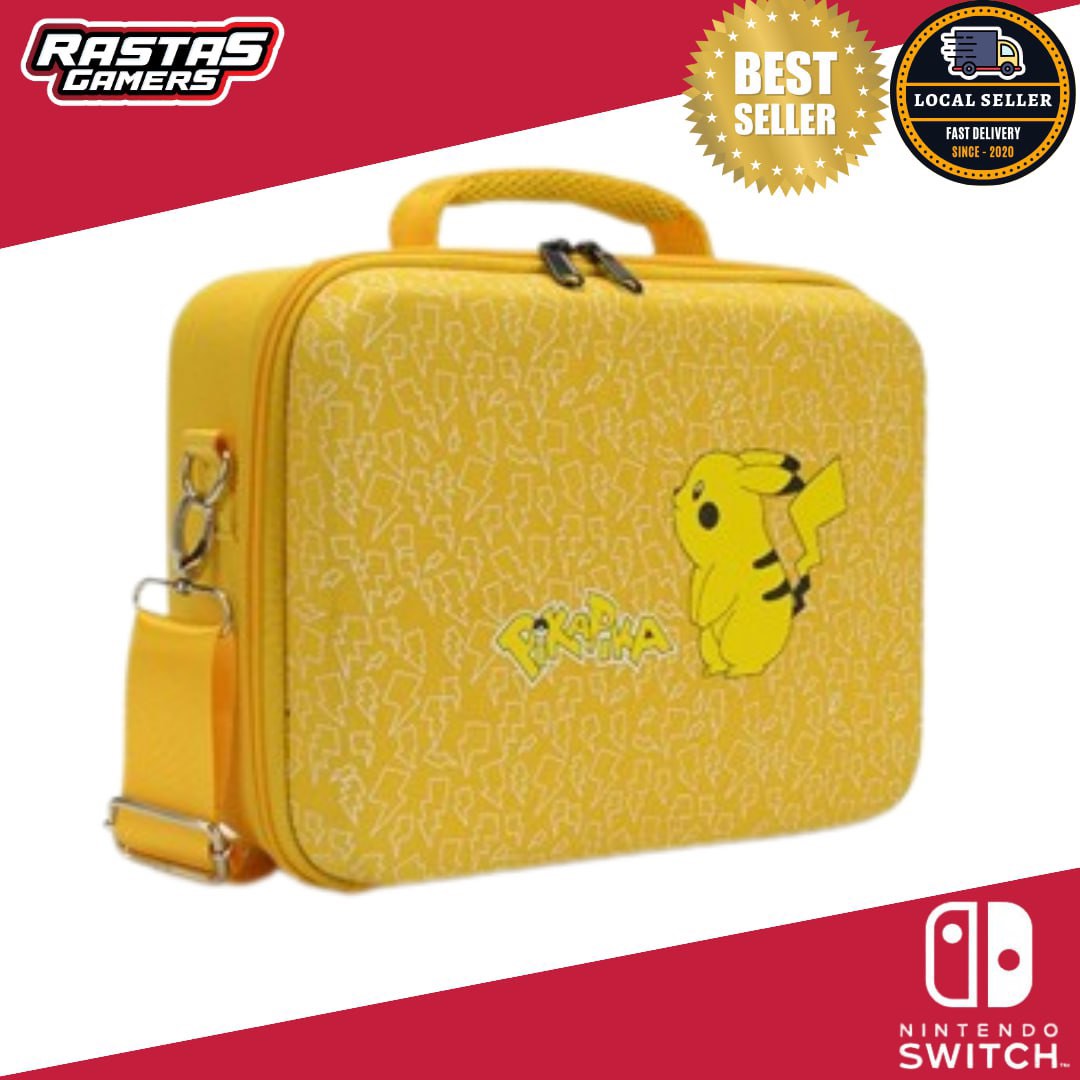 Pikachu nintendo switch carry case store
