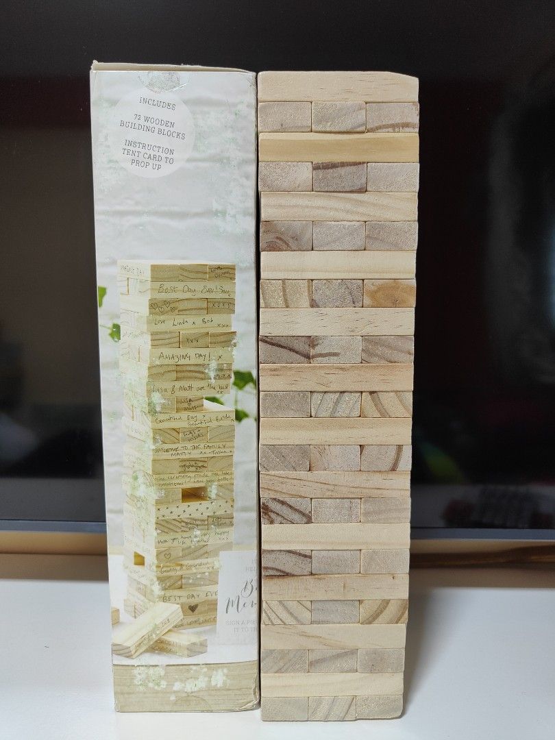 Plain wooden hot sale building blocks