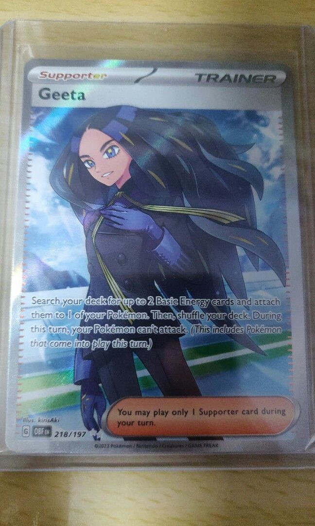 Geeta SR Pokemon TCG, Hobbies & Toys, Toys & Games on Carousell Geeta SR Pokemon TCG, Hobbies & Toys, Toys & Games on Carousell