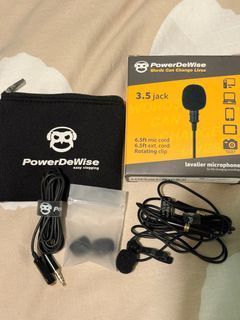 Power DeWise Lapel Mic for Vlogging