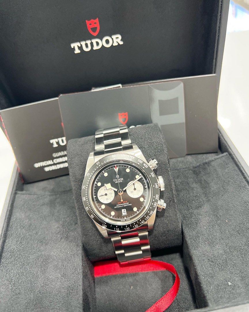 Pre Owned Tudor Black Bay 41 Chrono Reverse Panda Full Set 2023