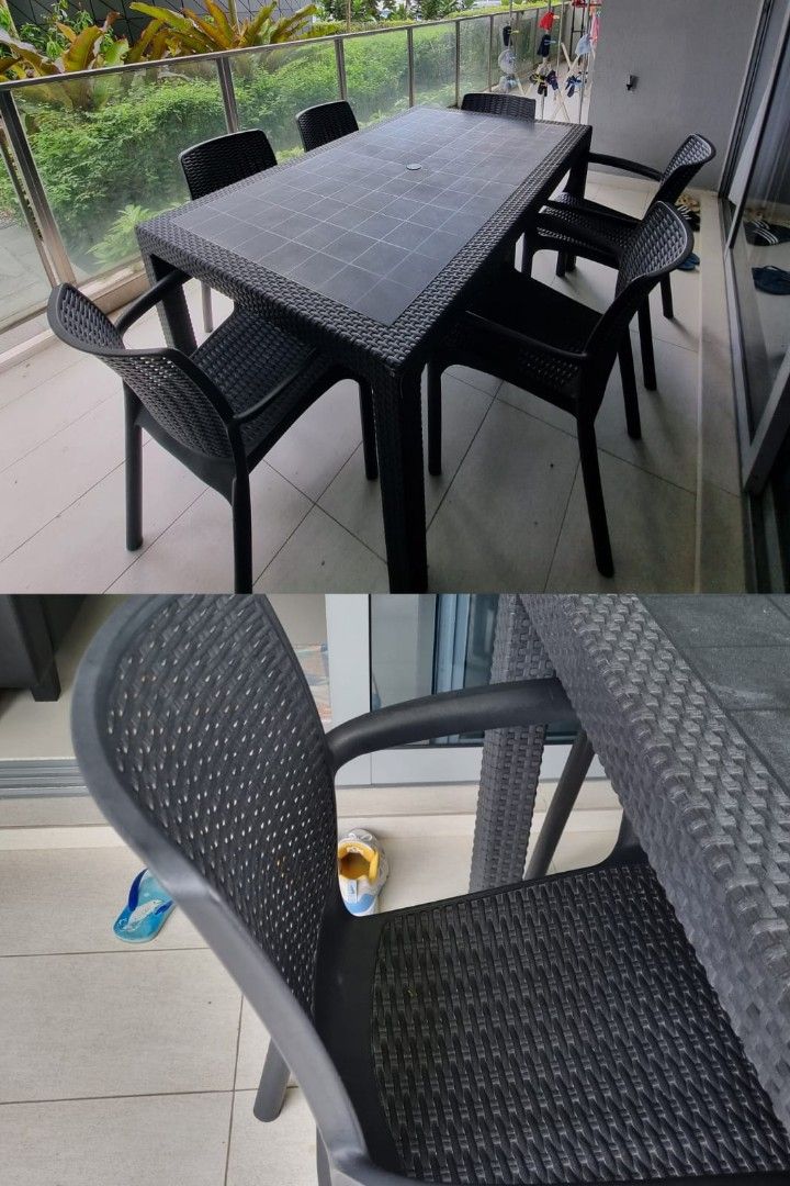Preloved garden best sale table and chairs