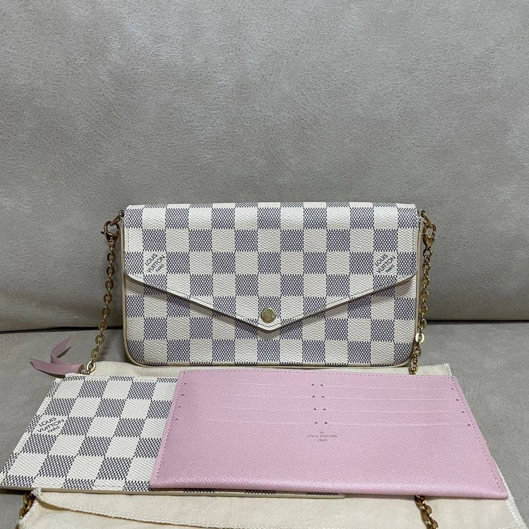 Louis vuitton best sale pochette felicie white