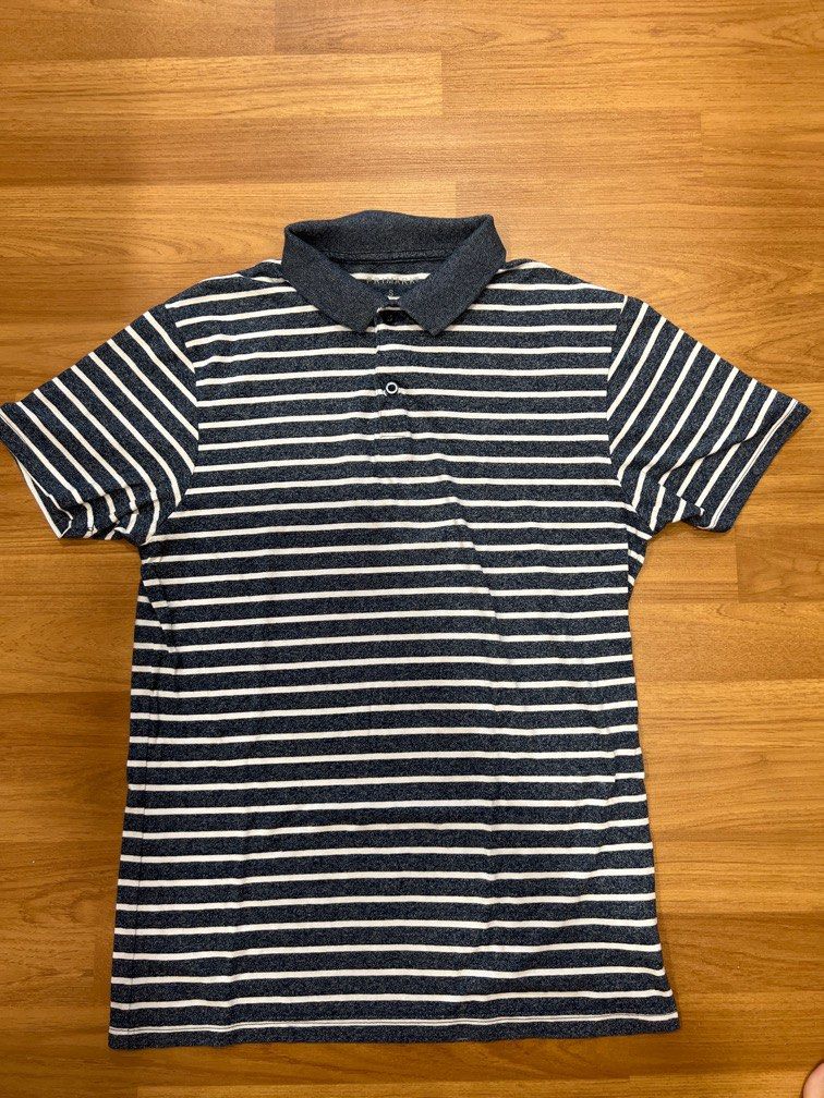 Black polo store shirt primark
