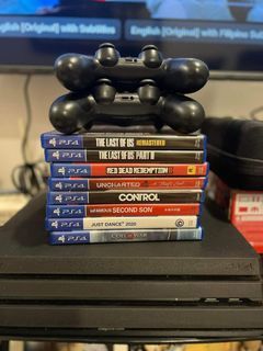 PS4 PRO 1 TB with games included