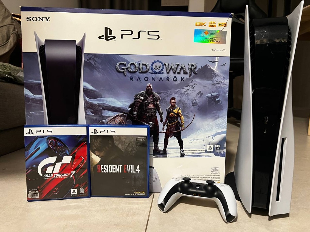 PS5 Disc 825GB RM2100, Video Gaming, Video Game Consoles, PlayStation ...