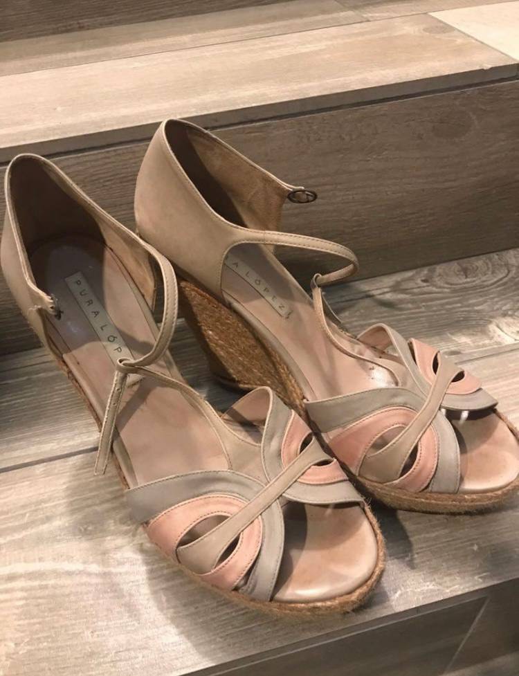 Pura lopez wedges