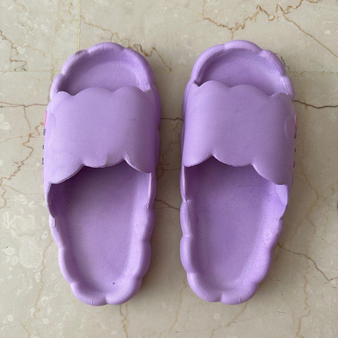 Purple slippers new arrivals